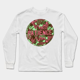 Pink Mint Circle of Patience Long Sleeve T-Shirt